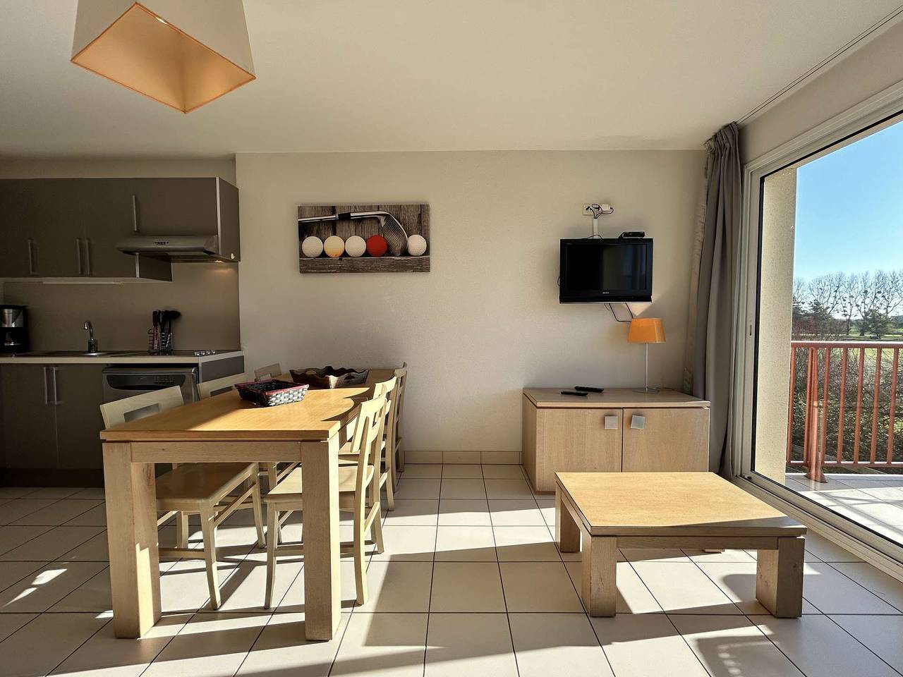 Appartement de vacances entier, Duplex 6 pers avec piscine collective et vue golf à Fréhel | in Fréhel, Région de Dinan