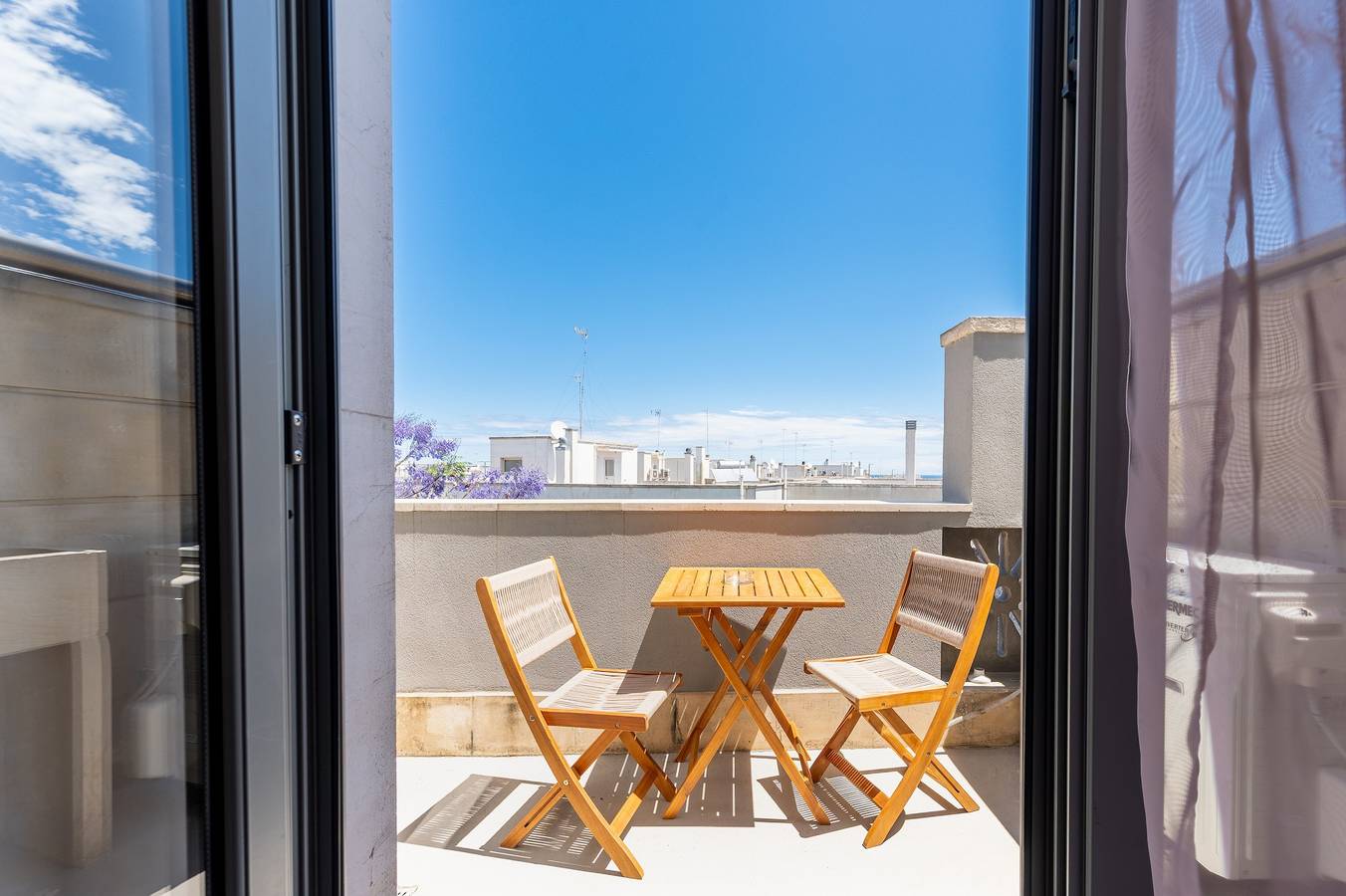 Ganze Wohnung, Apartment 'Biancomare Otranto - 6' mit Balkon, Wlan und Klimaanlage in Otranto, Otranto und Umgebung