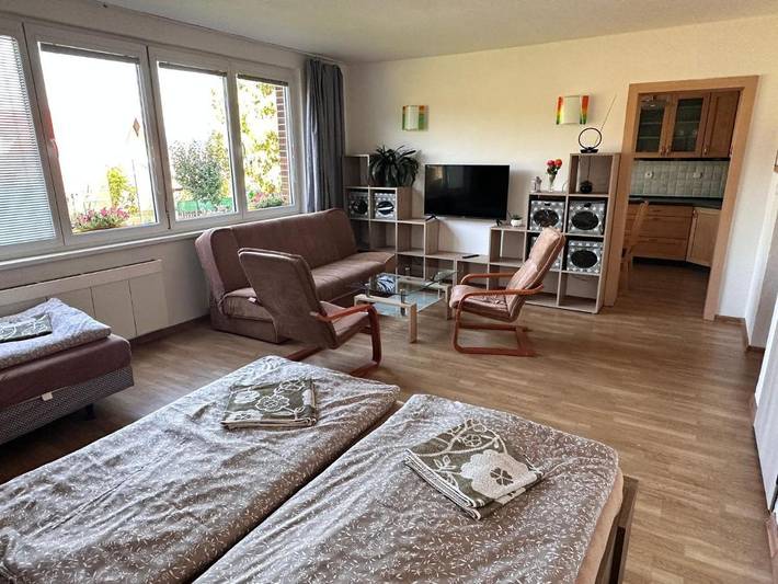 Ferienwohnung für 5 Personen, mit Ausblick und Pool sowie Garten, mit Haustier - 1