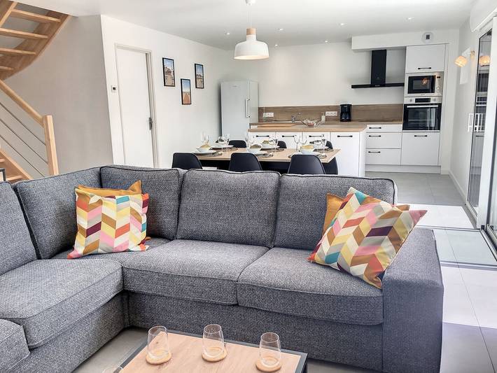 Location de vacances pour 6 personnes, avec terrasse et jardin à La Fresnais - 2