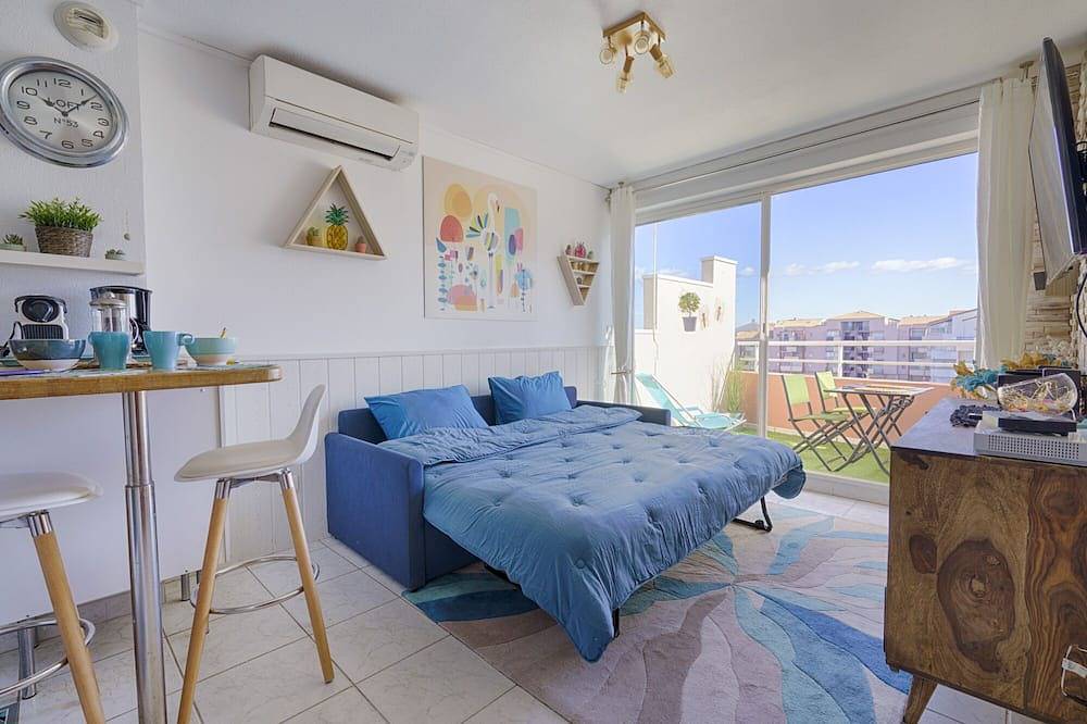 Entire apartment, T2 80m Sea & Sun conditioning - Frontignan Plage in Frontignan, Côte d'Améthyste