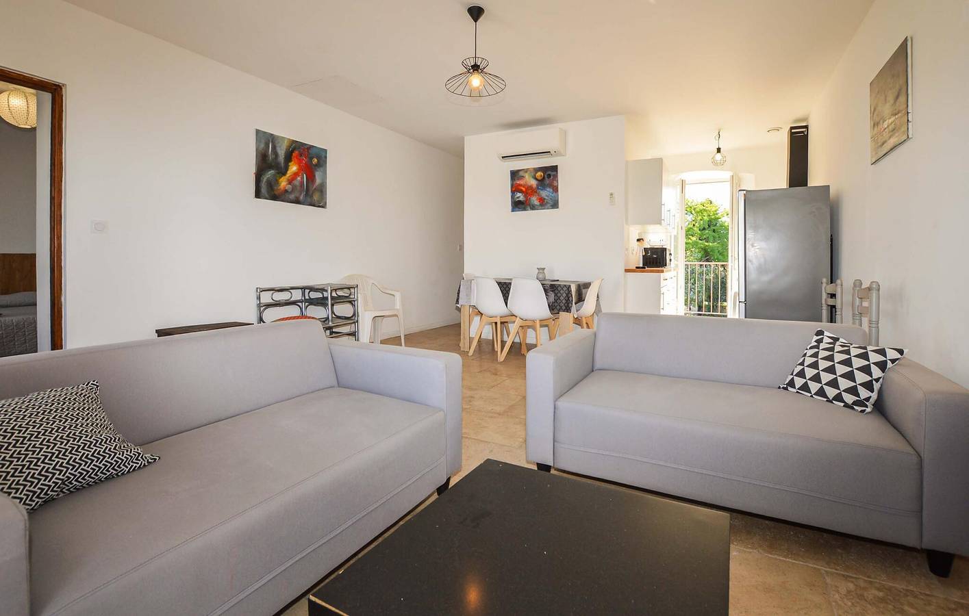 Appartamento intero, Accogliente appartamento con 2 camere da letto a Moriani-Plage, a pochi passi dalla costa e dal centro città in Moriani-Plage, Corte e dintorni
