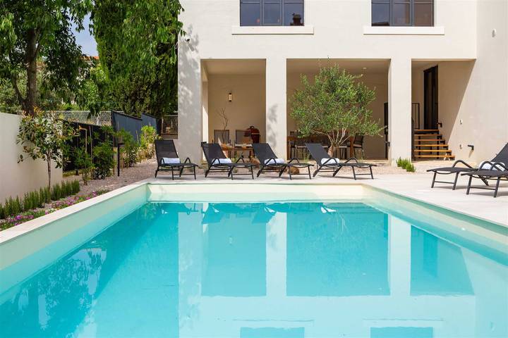 Villa pour 10 personnes, avec piscine et balcon ainsi que vue et sauna à Biograd na Moru