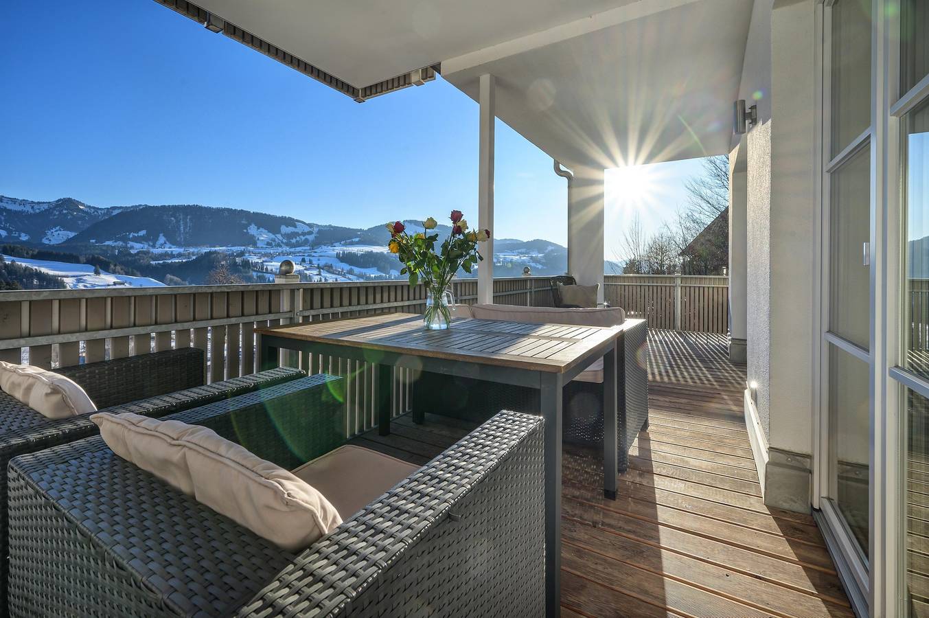 Apartamento vacacional entero, Ferienwohnung „Falken“ in Oberstaufen, Suabia (Baviera)