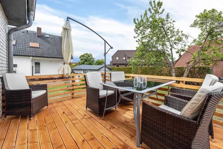 Ferienhaus für 4 Personen, mit Garten in Drochtersen