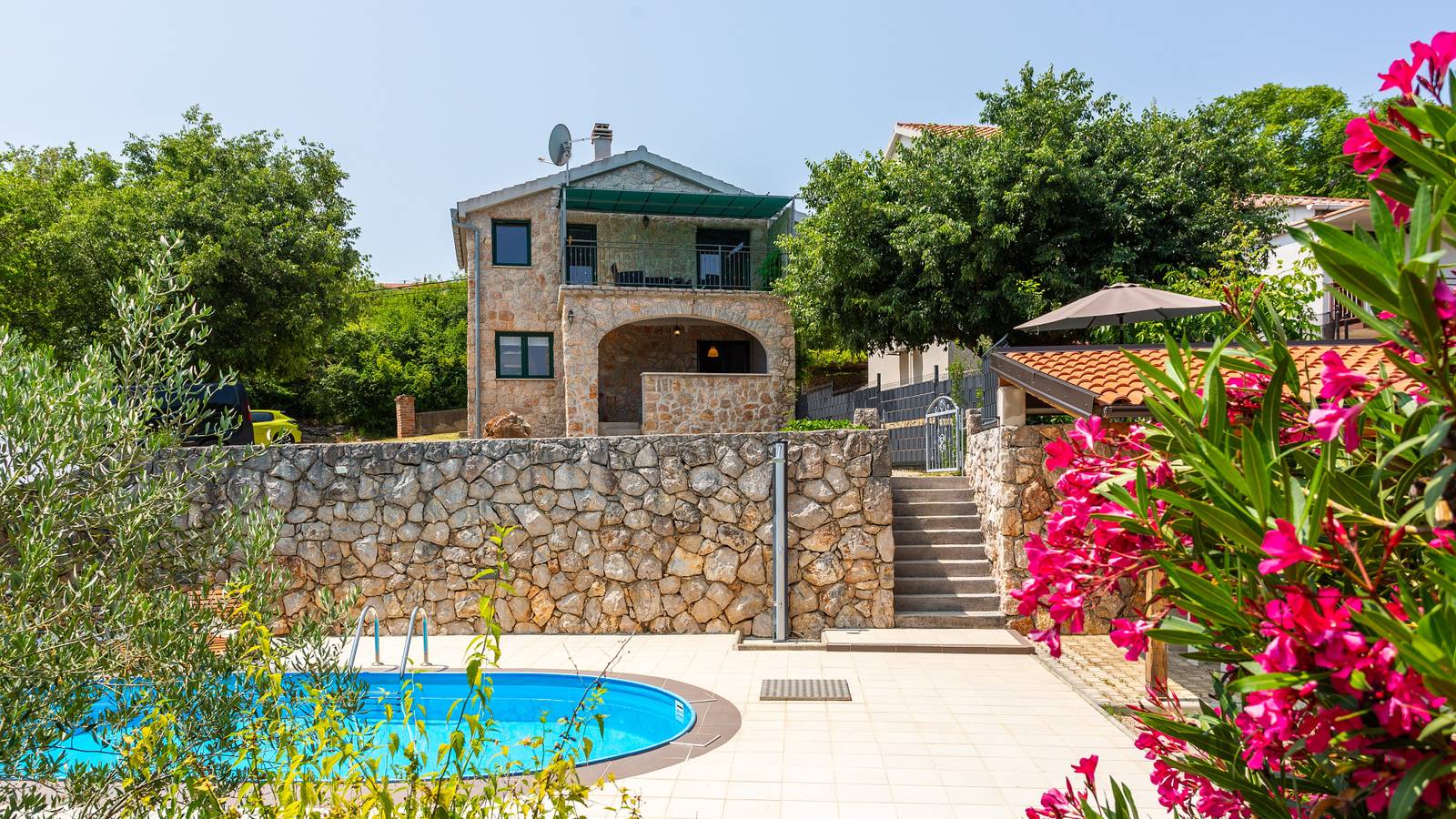 Villa Risika 1 with pool island Krk by Villas Guid in Risika, Krk