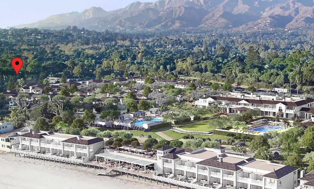 Montecito Miramar Beach Cottage in Montecito, Santa Barbara County