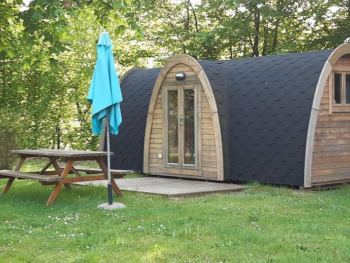 Camping pour 3 personnes, avec piscine et jardin, animaux acceptés dans la Sarthe - 2