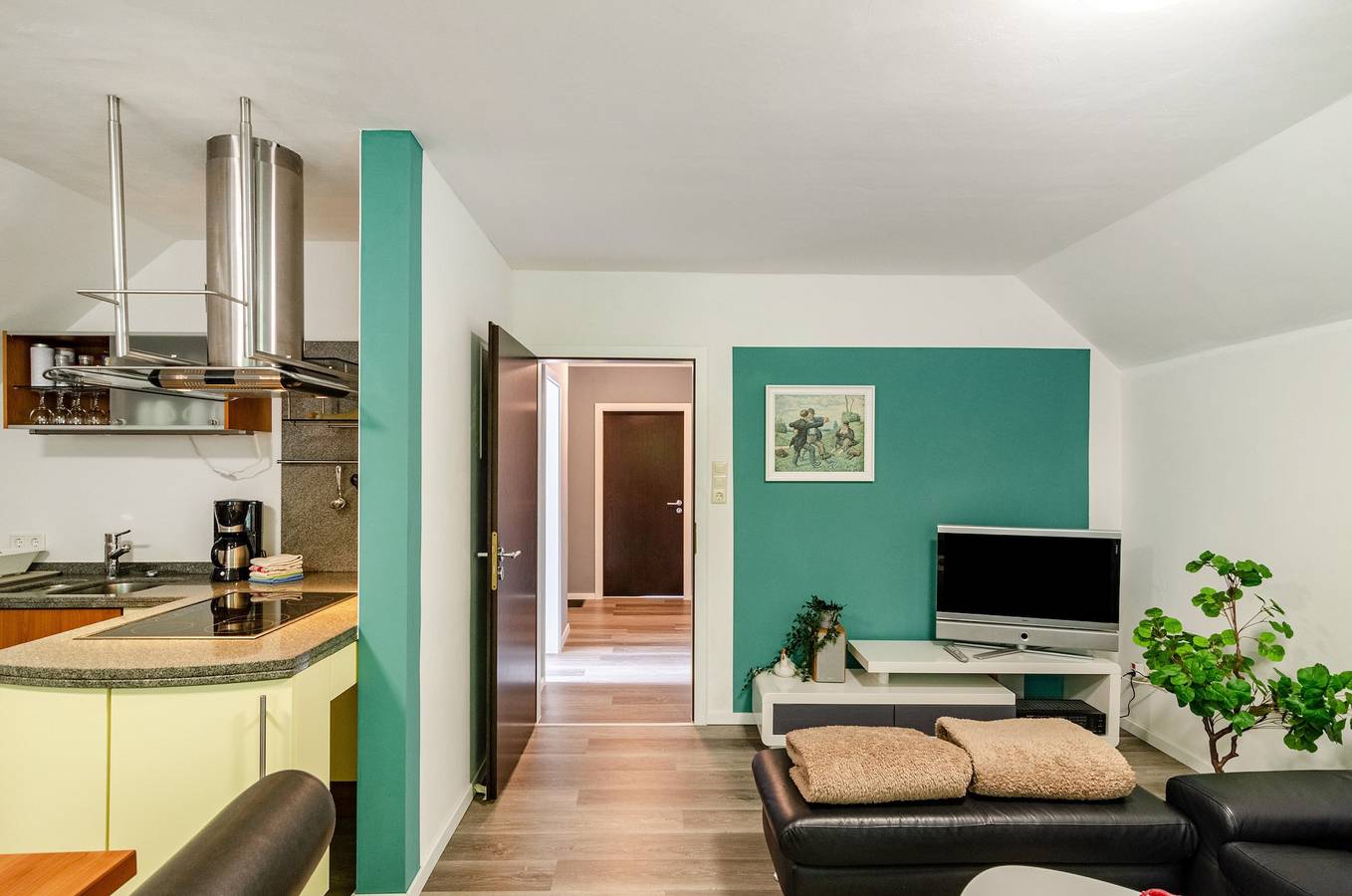 Apartamento entero, Apartamento vacacional "Buppeape Saterland" con Wi-Fi y terraza in Saterland, Nordseeküste