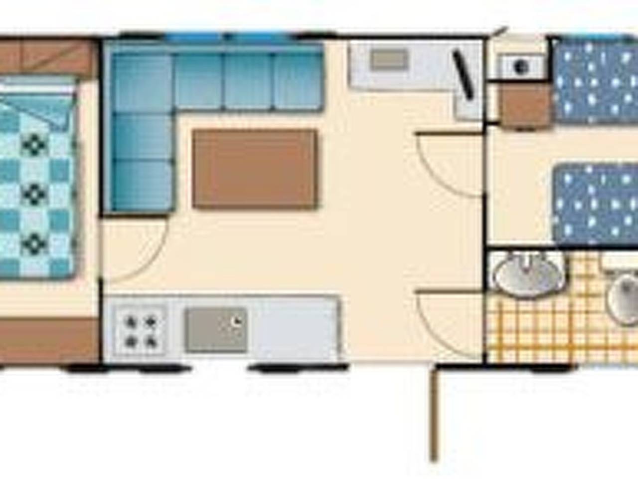 Mobilheim am Meer in der Toskana in der Nähe von in Viareggio, Costa de la Maremma