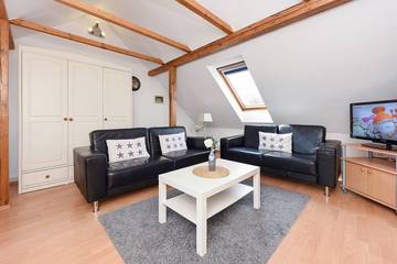 Ferienwohnung für 4 Personen, mit Garten in Neugarmssiel