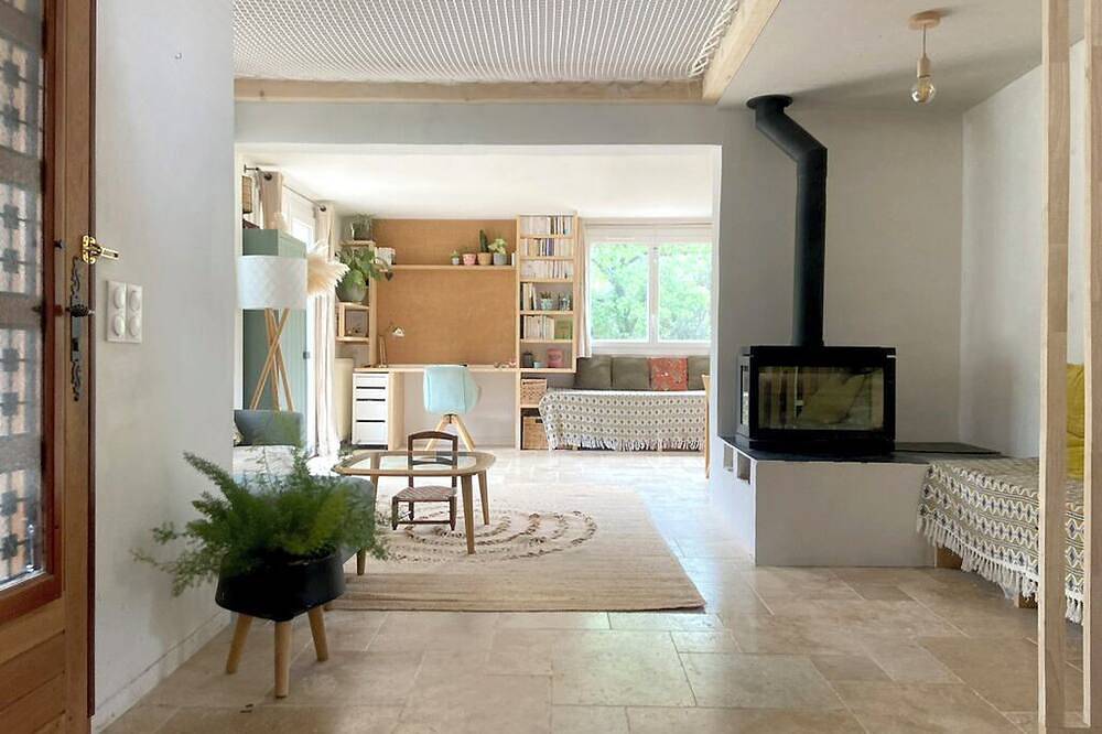 Family home with unique view, swimming pool, river, house net in Claviers, Draguignan region
