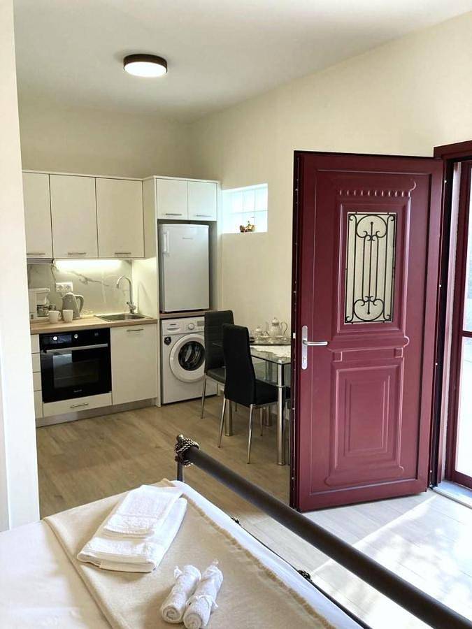 Gîte pour 4 personnes, avec jardin ainsi que vue et balcon dans Σκάλα Ερεσού - 4