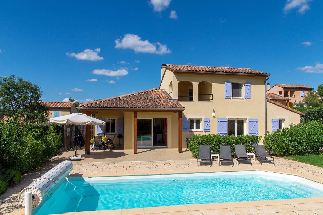Luxury Ardeche Villa | Villa Aux Lions | 4 Bedrooms | Private Pool & Perfect for Families | Vallon Ponto D'Arc in Vallon-Pont-d'Arc, Ardèche