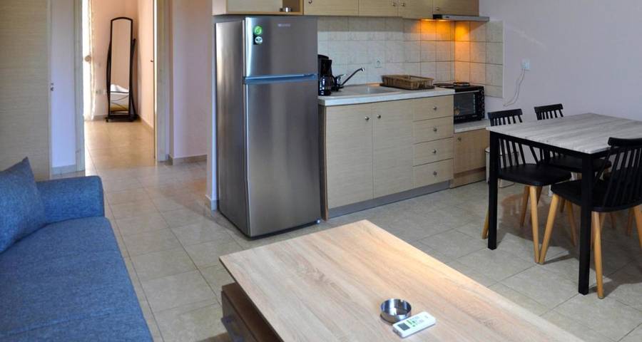 Location de vacances pour 4 personnes, avec vue et balcon, adapté aux familles à Afitos