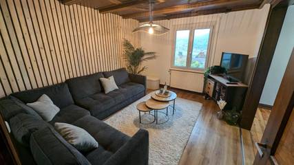 Gîte pour 8 personnes, avec terrasse ainsi que jardin et vue à Luttenbach-près-Munster
