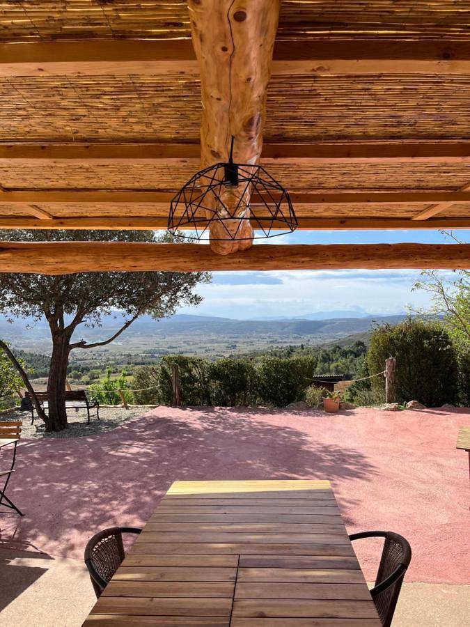 Chambres d'hôtes avec vue panoramique - Gîte Saint Roch in Tuchan, Côte méditerranéenne (France)