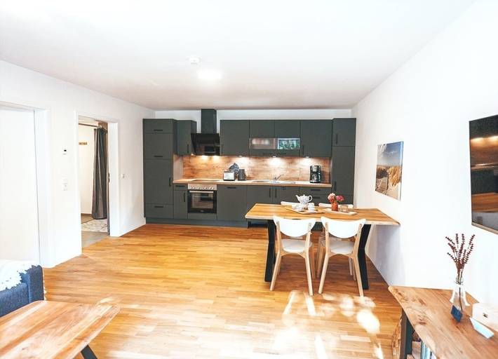 Ferienwohnung für 3 Personen, mit Ausblick und Garten in Hagermarsch - 2