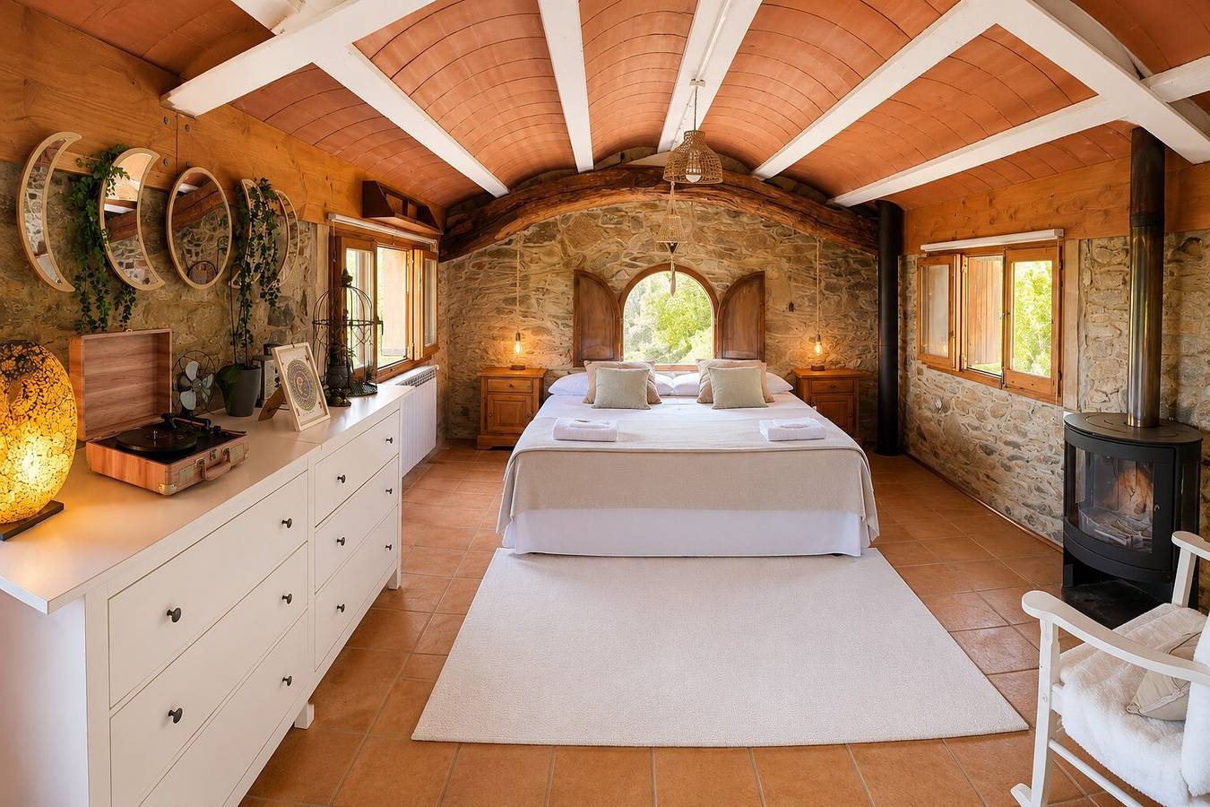 Les Golfes · Loft rural con vistas al valle in Susqueda, Provincia de Gerona
