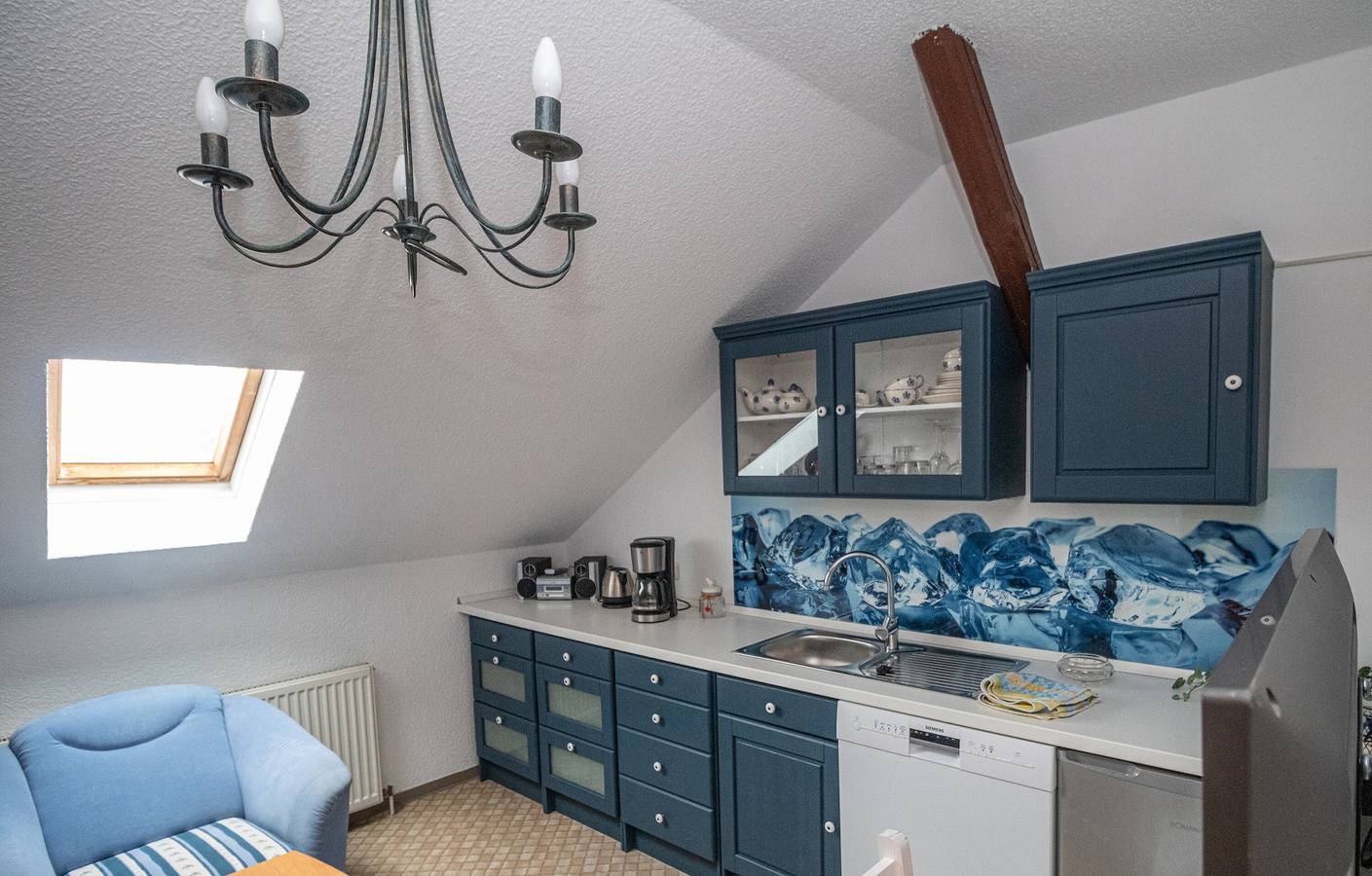 Ganze Wohnung, Apartment 'Vogelnest' mit Gemeinschaftspool, gemeinsamer Terrasse und Wlan in Mühlhausen, Unstrut-Hainich-Kreis