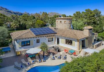 Villa in Pollença, Serra de Tramuntana für 12 