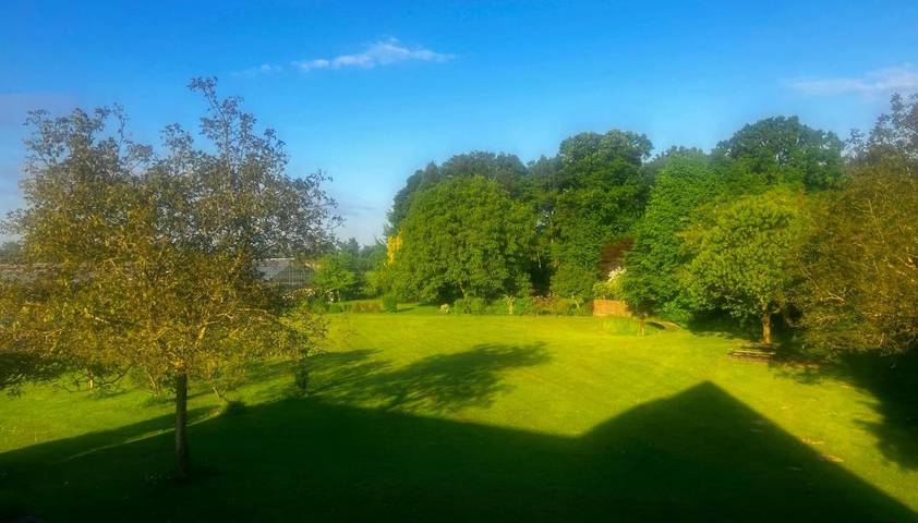 Ferienwohnung für 6 Personen, mit Balkon und Terrasse sowie Garten und Ausblick in Geldern