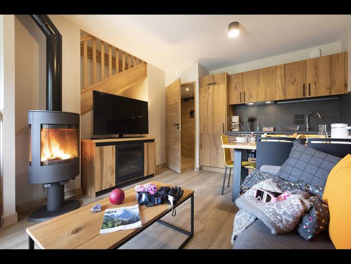 Apartamento entero, Apartamento en Samoëns con Spa y Piscina in Samoëns, Region Bonneville