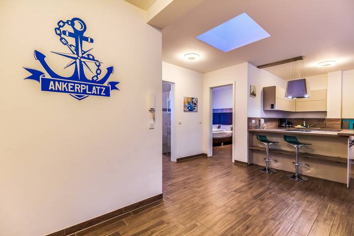 Ferienwohnung für 5 Personen, mit Sauna und Ausblick sowie Balkon am Störmthaler See - 2