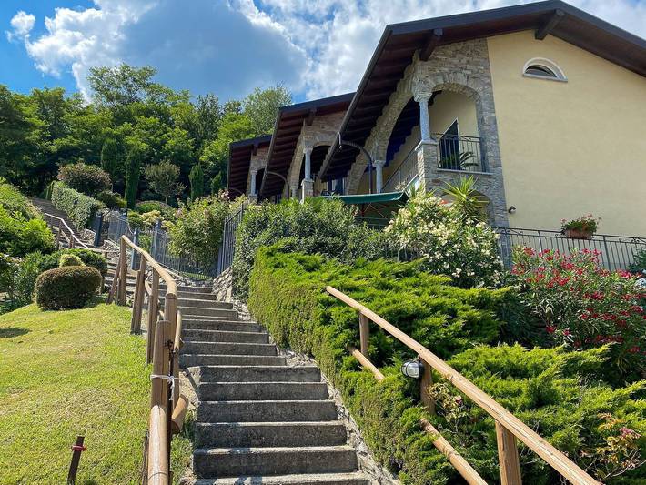 Ferienhaus für 6 Personen, mit Garten und Ausblick sowie Seeblick, mit Haustier am Comer See - 3