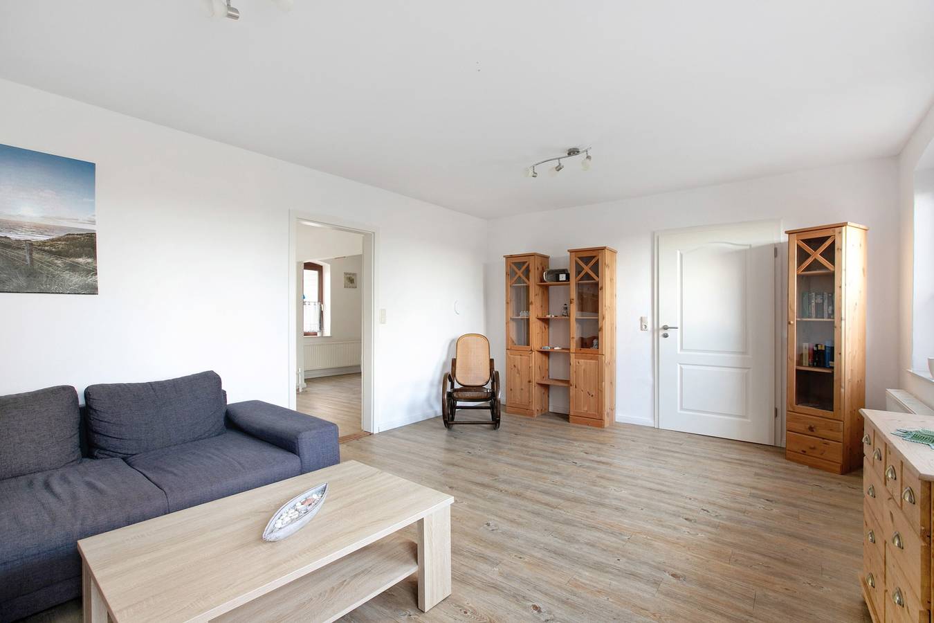 Ganze Wohnung, Ferienwohnung 'Alte Ferienwohnung 1 Wolf' mit privater Terrasse, privatem Garten und Wlan in Hasselberg, Schleswig-Flensburg