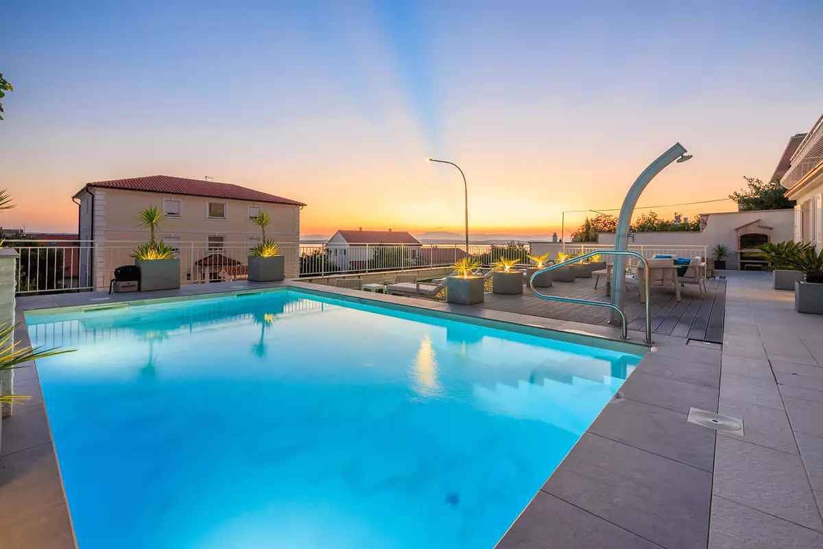 Ganze Ferienwohnung, Ferienwohnung mit Außenpool  in Crikvenica, Primorje-Gorski Kotar