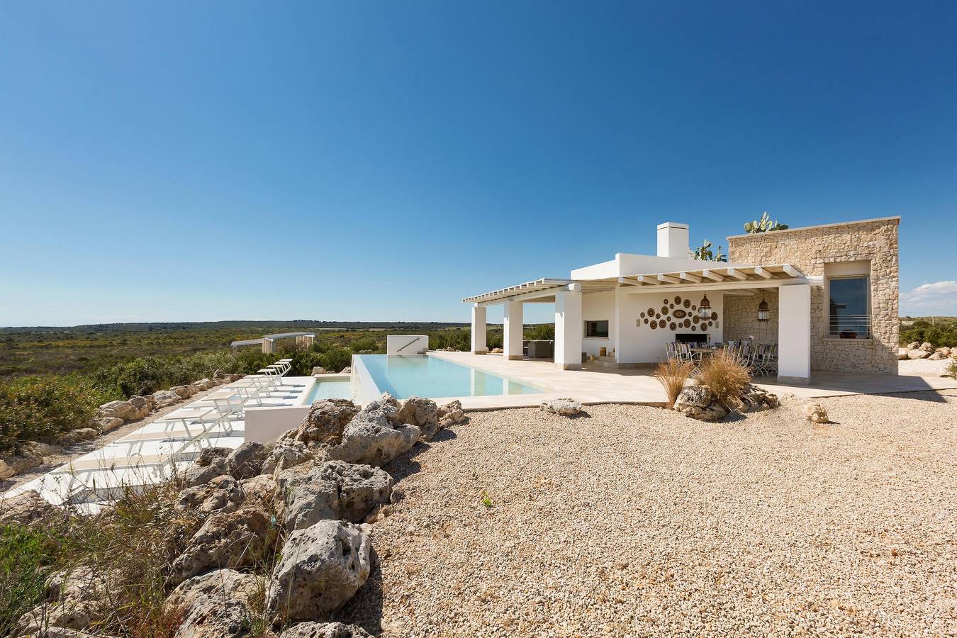 Villa für 10 Personen mit Pool in Manduria, Golf von Tarent