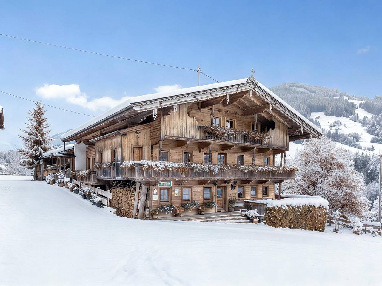 Apartamento inteiro, Spacious Apartment, Garden & Near Ski Bus in Alpbach, Alpes de Kitzbuhel