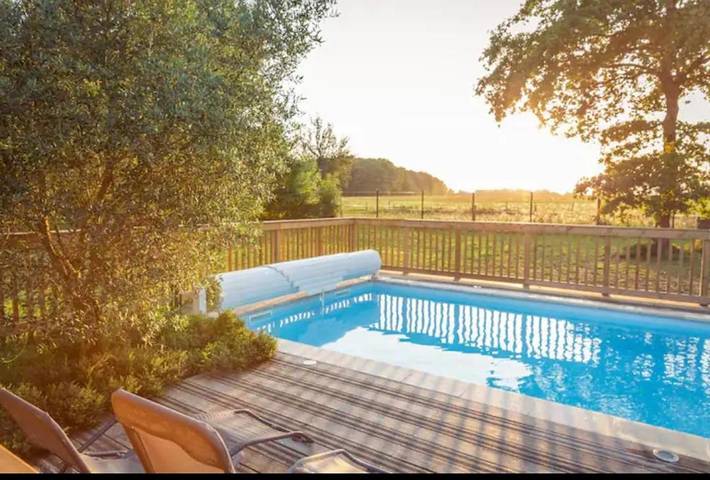 Location de vacances pour 10 personnes, avec jardin et piscine à Pontchâteau - 2
