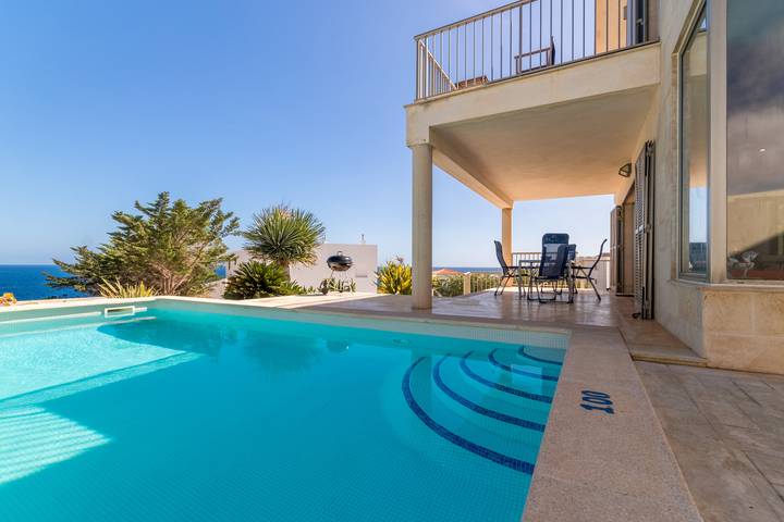 Ferienhaus für 6 Personen, mit Balkon und Terrasse sowie Garten und Pool in Cala Murada - 3