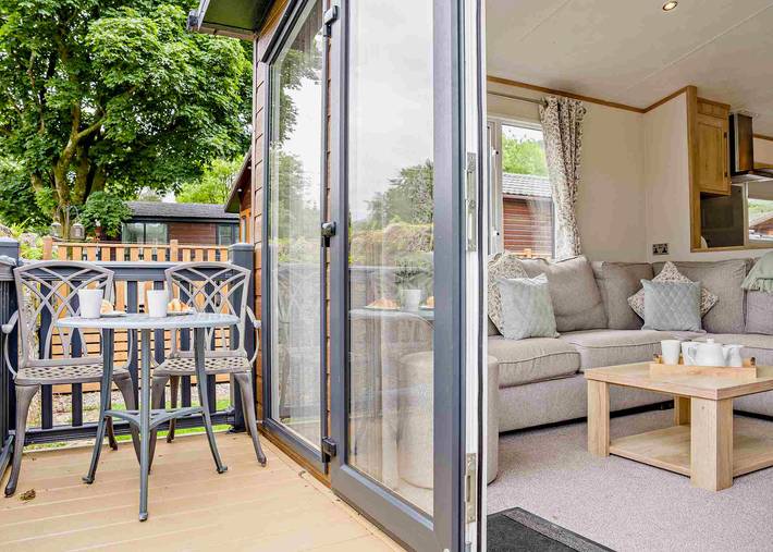 Caravan for 6 people in the Lake District
