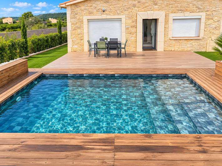 Villa 'El Mazet' mit Bergblick, privatem Pool und Klimaanlage in Lézignan-la-Cèbe, Mittelmeerküste (Frankreich)