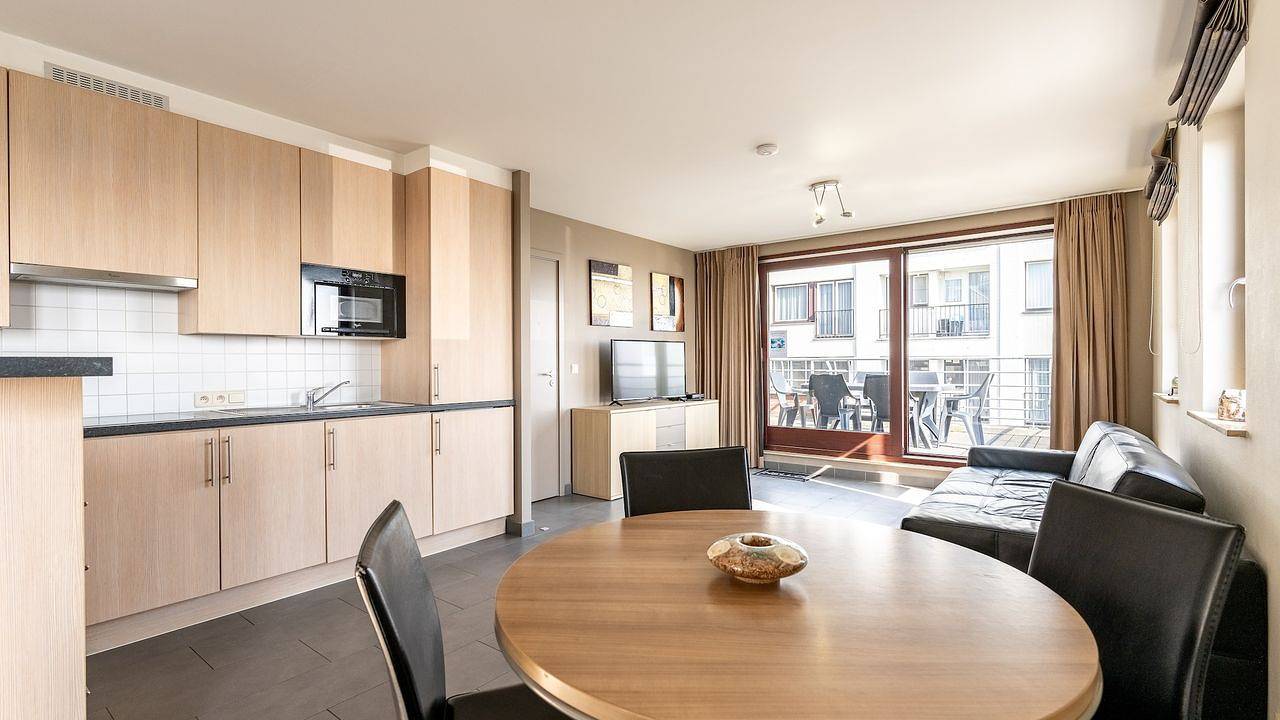 Appartement de vacances entier, Appartement de vacances pour 6 personnes avec terrasse in Blankenberge, Côte belge
