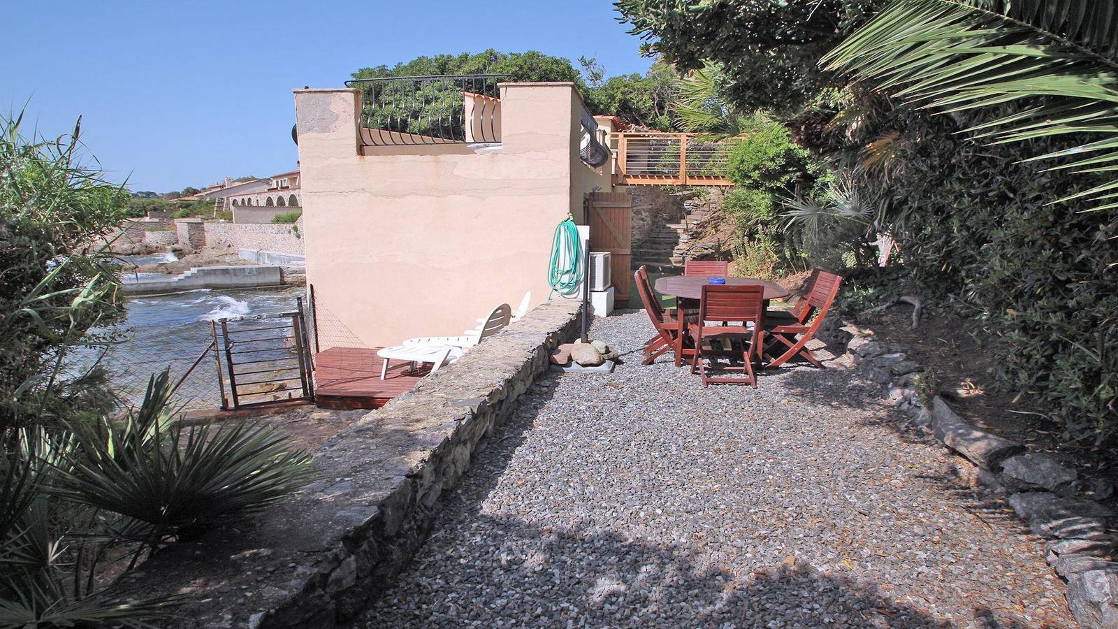 Le Bateau - 4 Personen - Füße im Wasser - Strand - Klimaanlage - Wifi - Sainte Maxime in La Nartelle, Sainte-Maxime