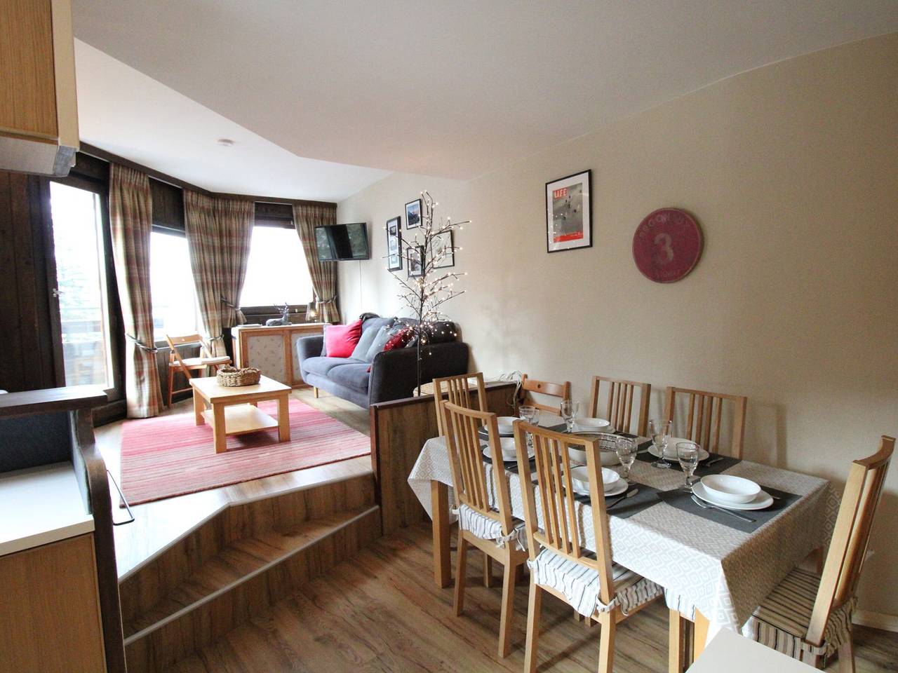 Ganze Wohnung, Gemütliche 3-Zimmer-Wohnung, 6 Pers, Avoriaz, Wlan inklusive in Morzine, Les Portes du Soleil