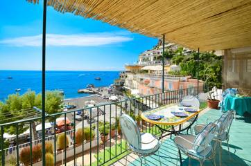 Location de vacances pour 6 personnes, avec terrasse à Positano