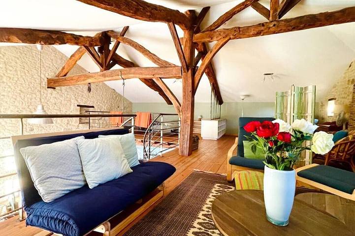 Location de vacances pour 10 personnes, avec jardin et balcon à Saint-Vivien-de-Monségur - 4