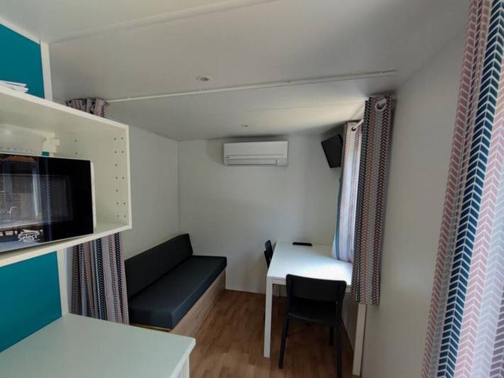 Camping de la Plage - Mobilheim 2 personen - Mh Premium Dorf am Strand 1-2 Pers. in Sainte-Marie Plage, Sainte-Marie-la-Mer