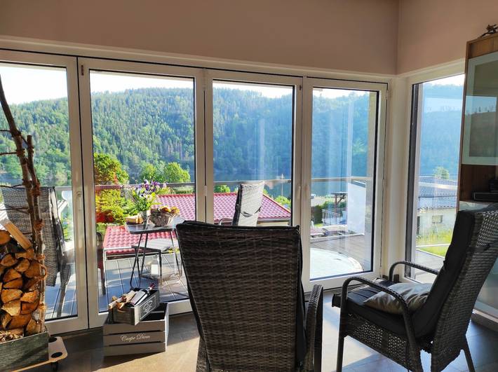 Ferienhaus für 3 Personen, mit Ausblick und Seeblick sowie Garten in Ostthüringen - 2