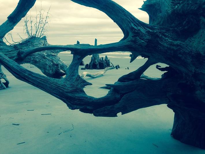 Vacation rental for 2 people, with balcony and yard in Beaufort (SC)