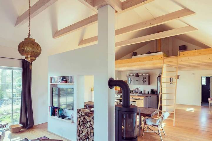 Ferienhaus für 8 Personen, mit Balkon und Garten