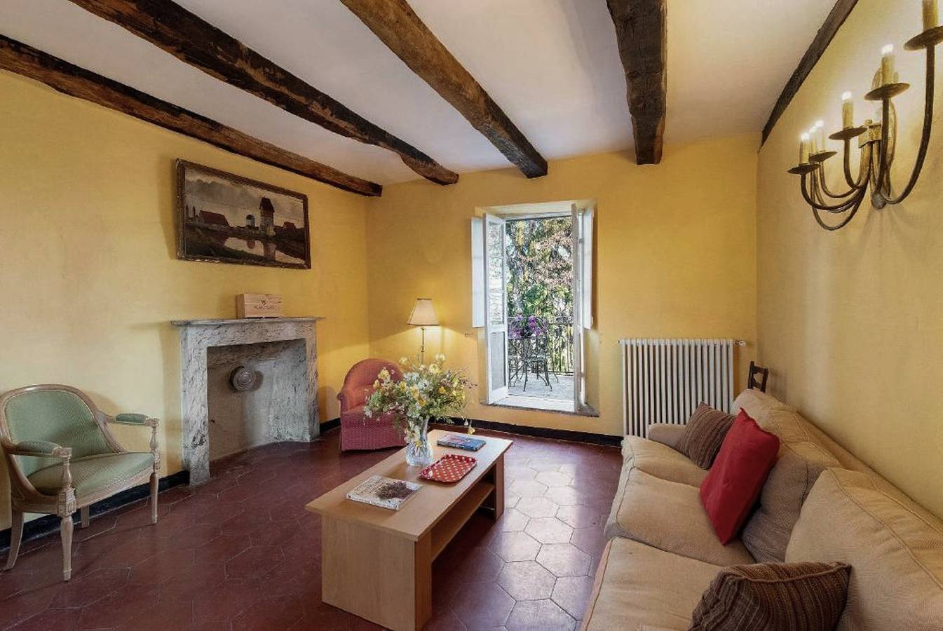 Appartement entier, Appartement 'Casa Dolcetto' avec terrasse privée, jardin commun et Wi-Fi in Tagliolo Monferrato, Province d'Alexandrie