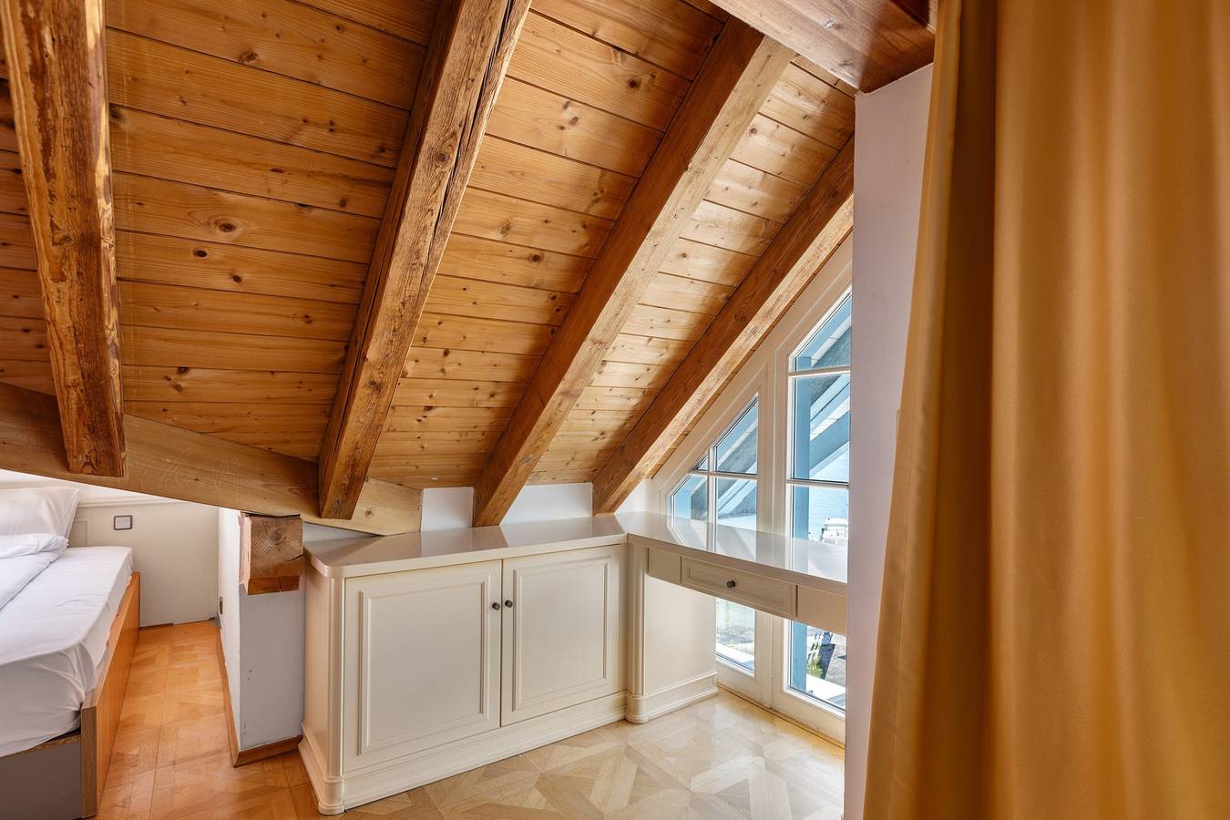 Suite - Vierbettzimmer mit Seeblick und Balkon in Reichenau, Untersee