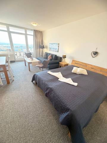 Ferienwohnung für 4 Personen, mit Balkon, mit Haustier in Burgtiefe