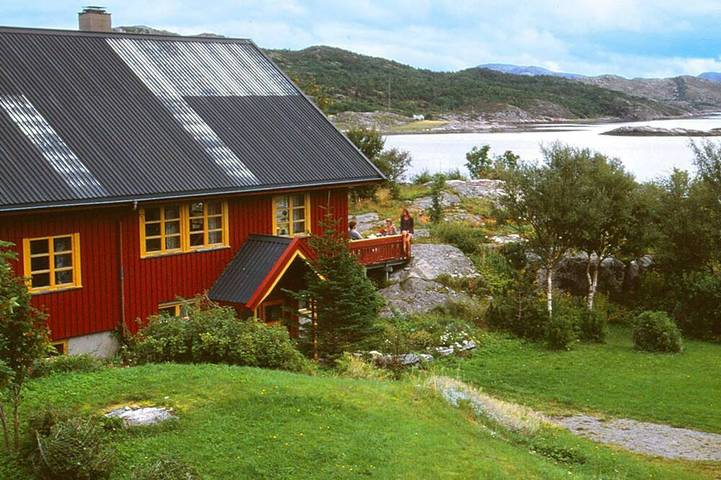 Ferienhaus für 15 Personen, mit Terrasse in Flatanger